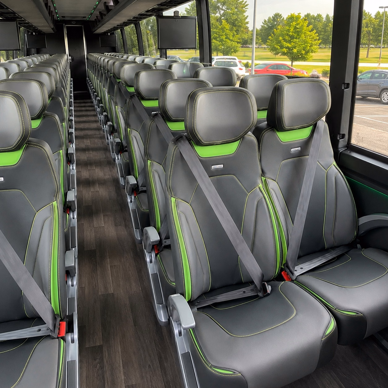 corporate event bus rentals in waterbury