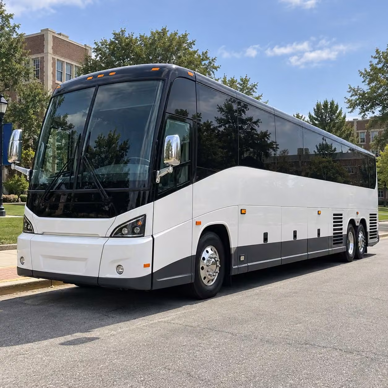 game day shuttle buses for waterbury high school athletics