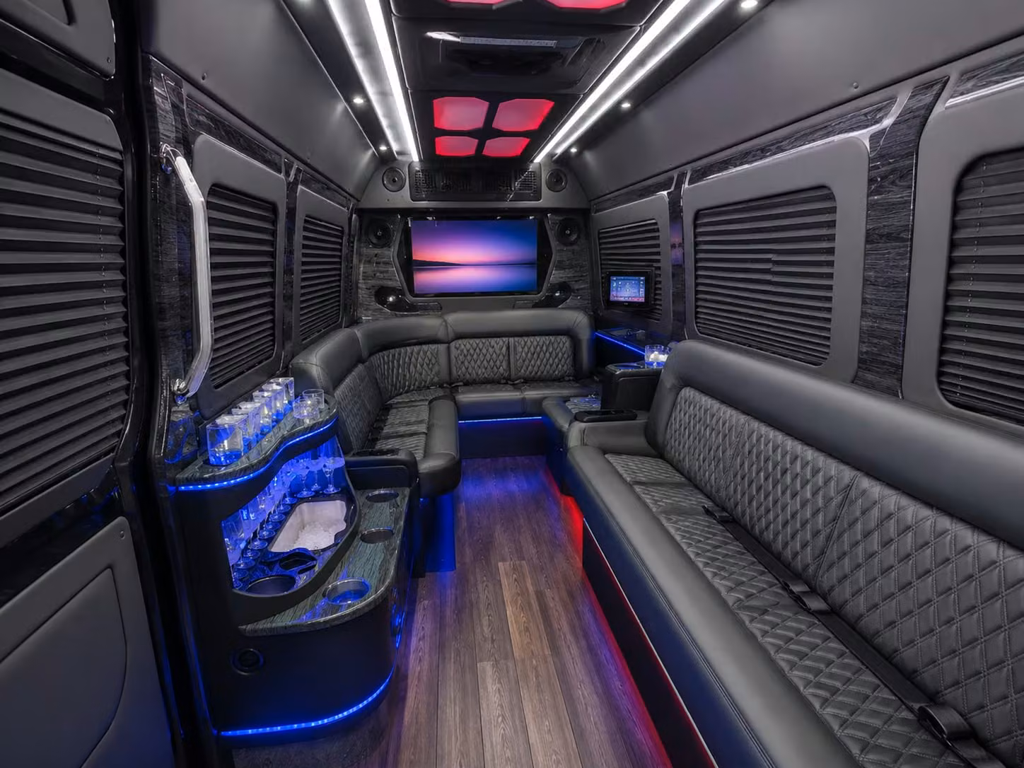 sprinter limousine inside