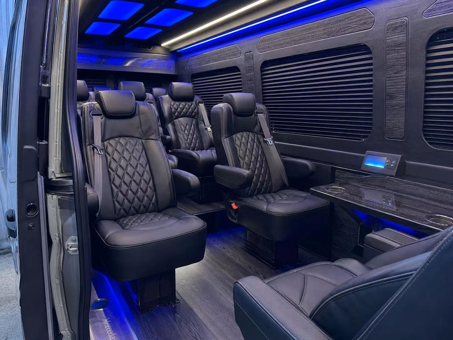 sprinter van transportation for groups and events across waterbury